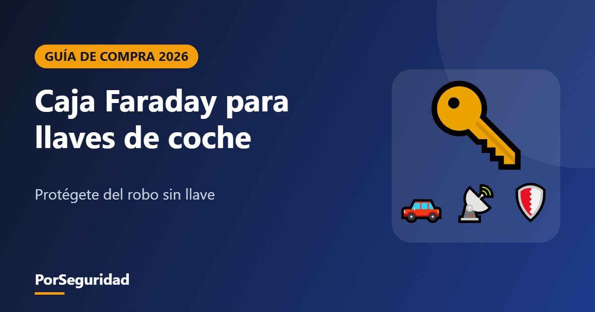 Guía de cajas y fundas Faraday para llaves de coche