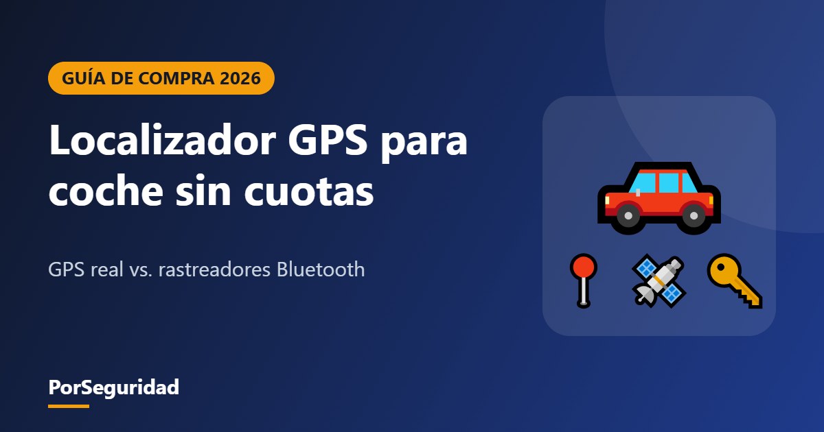 Guía de localizadores GPS para coche sin cuotas