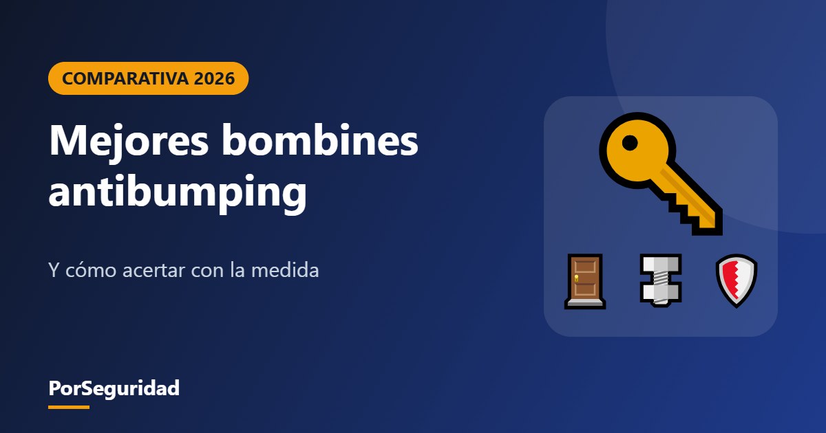 Comparativa de los mejores bombines antibumping de 2026