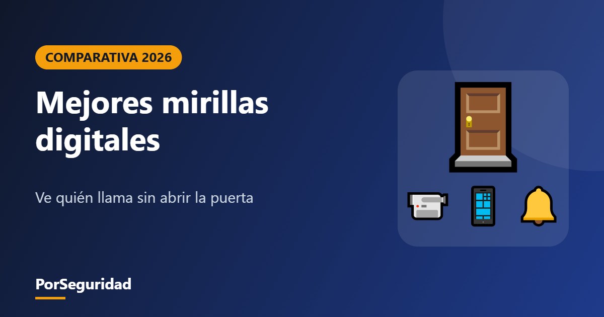 Comparativa de las mejores mirillas digitales de 2026